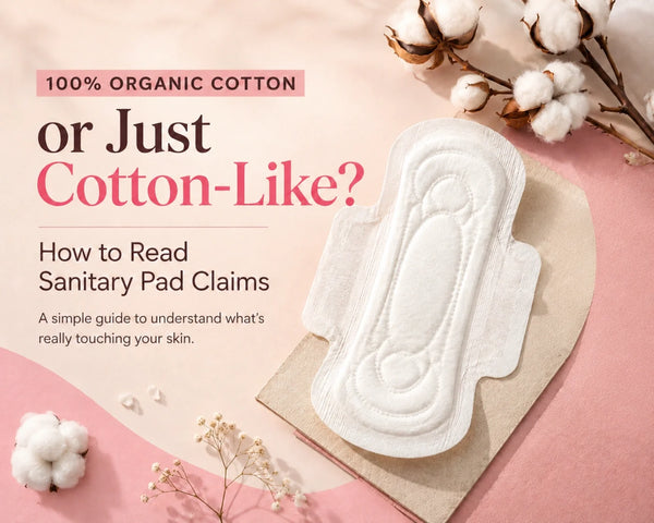 100% organic cotton vs cotton-like sanitary pads guide for women in Kenya