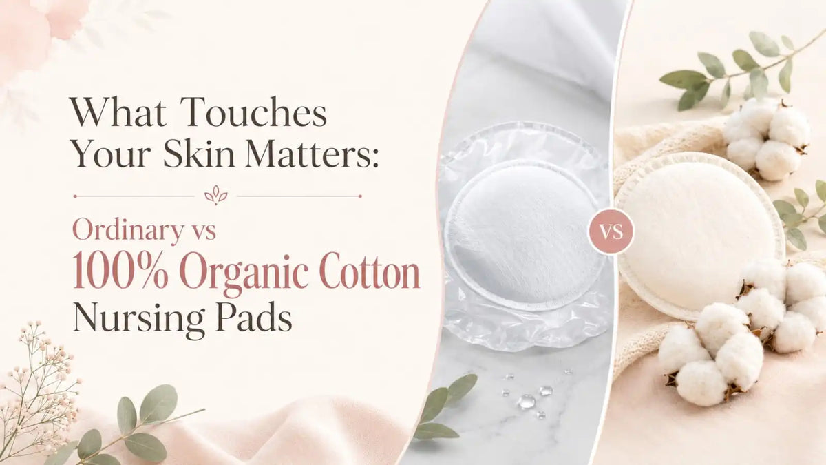 Moyo Comforts 100% organic cotton disposable nursing pads with 30 pads per pack for Kenyan breastfeeding mothers.