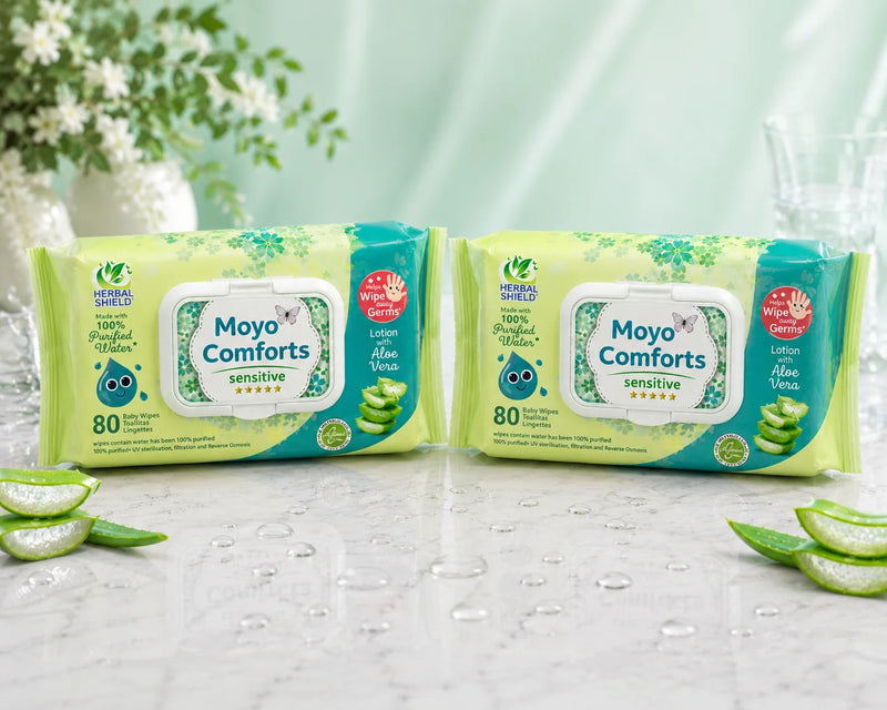 2 pack Baby wipes