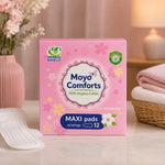 Moyo Comforts Maxi Pads w/wings 12 pcs